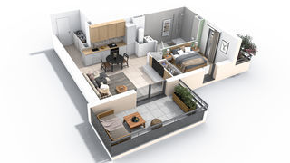  Appartement � vendre 2 pi�ces 47 m�