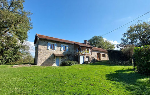   Maison en pierre sur grand terrain Maison - 6 pi�ce(s) - 150 m�