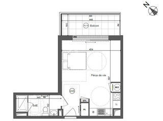  Appartement � vendre 1 pi�ce 31 m�