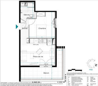  Appartement � vendre 2 pi�ces 38 m�