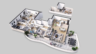  Appartement � vendre 6 pi�ces 139 m�