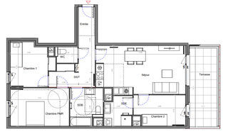  Appartement � vendre 4 pi�ces 82 m�