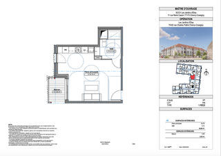  Appartement � vendre 1 pi�ce 30 m�