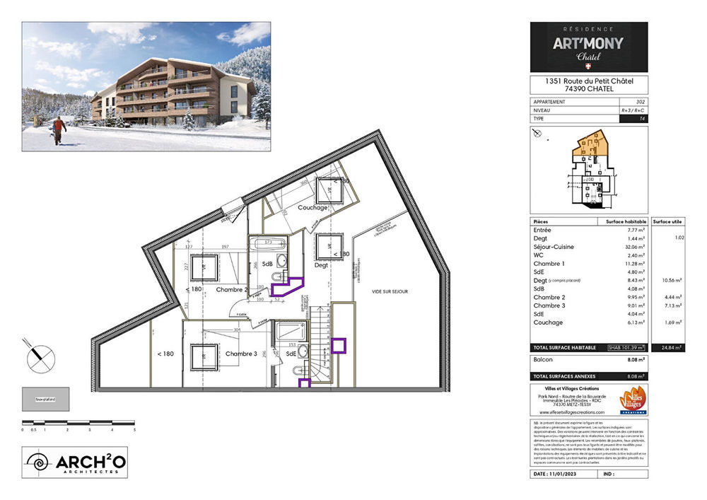 � vendre  Appartement Ch�tel (74390)