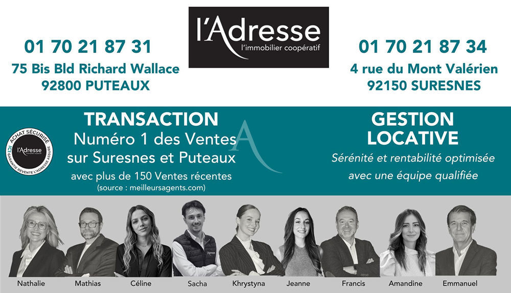 � vendre  Maison Suresnes (92150)