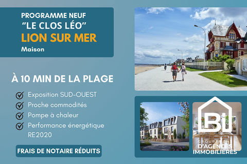   LION SUR MER - maison de 94,17 m� Maison - 5 pi�ce(s) - 94 m�