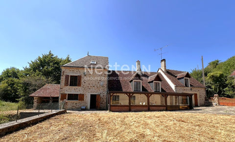   MOULIN DE CARACTERE SITU� � ANJOUIN  SUR 2.5 HECTARES DE TERRAIN  (NDRE 36) Maison - 9 pi�ce(s) - 254 m�