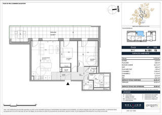  Appartement � vendre 3 pi�ces 66 m�