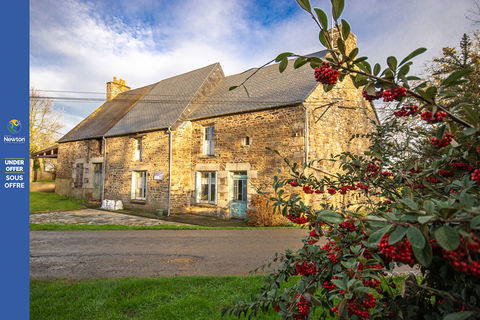   SOUS OFFRE - LA MANCHE, NORMANDIE, pr�s de Pontorson (Baie du Mont-Saint-Michel), maison de campagne � r�nover, terrain et petit Maison - 5 pi�ce(s) - 142 m�