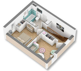  Maison � vendre 3 pi�ces 59 m�