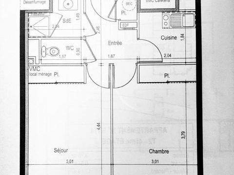  Appartement � vendre 2 pi�ces 39 m�