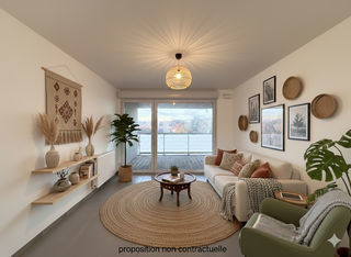  Appartement � vendre 2 pi�ces 44 m�