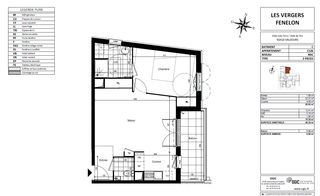  Appartement � louer 2 pi�ces 48 m�