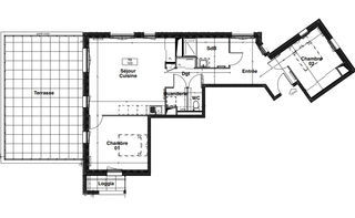  Appartement � vendre 3 pi�ces 73 m�