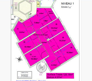  Appartement � vendre 5 pi�ces 125 m�
