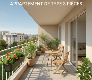  Appartement � vendre 3 pi�ces 72 m�