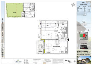  Appartement � vendre 3 pi�ces 66 m�