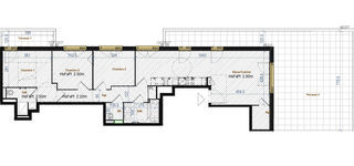  Appartement � vendre 4 pi�ces 86 m�