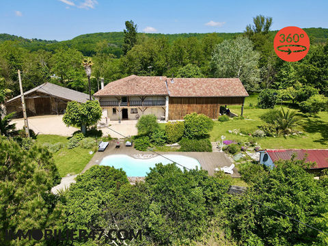   PROPRI�T� AVEC PISCINE ET D�PENDANCES Maison - 5 pi�ce(s) - 280 m�