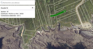  Terrain � vendre 1285 m�