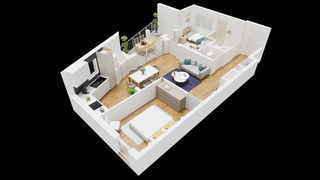  Appartement � vendre 3 pi�ces 62 m�