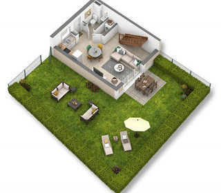  Maison � vendre 3 pi�ces 59 m�