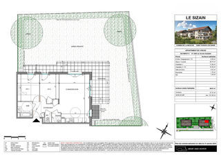  Appartement � vendre 3 pi�ces 1 m�