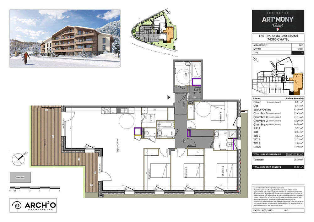 � vendre  Appartement Ch�tel (74390)