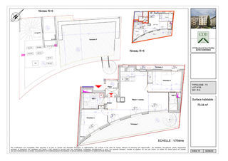  Appartement � vendre 3 pi�ces 70 m�