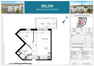  Appartement � vendre 1 pi�ce 41 m�