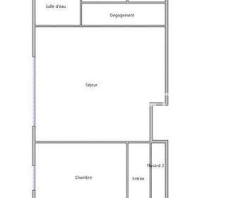  Appartement � vendre 2 pi�ces 46 m�