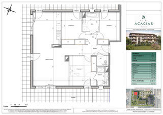  Appartement � vendre 4 pi�ces 92 m�