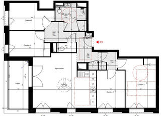  Appartement � vendre 5 pi�ces 97 m�