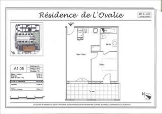  Appartement � louer 2 pi�ces 40 m�