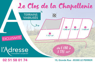 Terrain � vendre 1424 m�