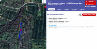  Terrain � vendre 2061 m�