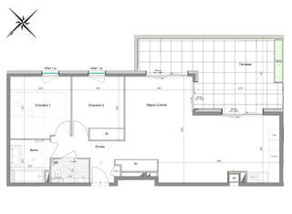  Appartement � vendre 3 pi�ces 76 m�