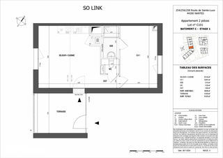  Appartement � vendre 1 pi�ce 23 m�