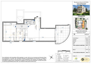  Appartement � vendre 3 pi�ces 57 m�