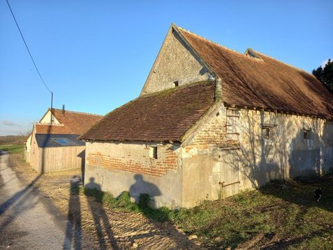   INDRE ET LOIRE - Grange � R�nover, Belle Vue, Campagne Ouverte 1hectare De Terrain Maison - 1 pi�ce(s) - 130 m�
