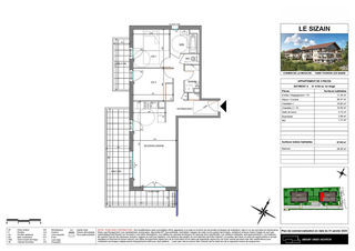  Appartement � vendre 3 pi�ces 68 m�