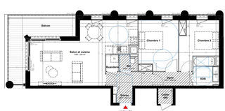  Appartement � vendre 3 pi�ces 70 m�