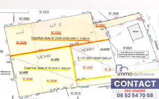  Terrain � vendre 1796 m�