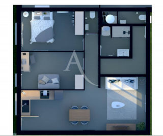  Appartement � vendre 3 pi�ces 56 m�