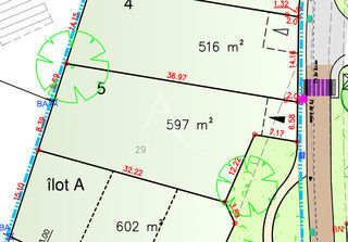  Terrain � vendre 597 m�