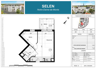  Appartement � vendre 1 pi�ce 39 m�