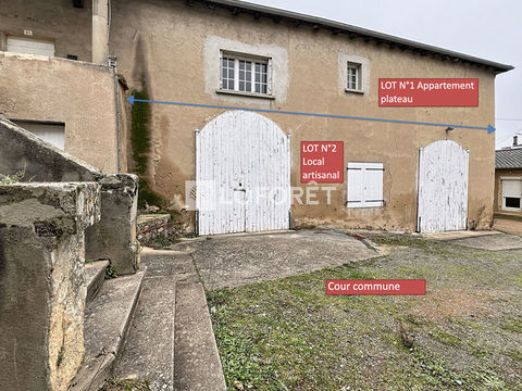 Ancien cuvage &agrave; Ch&eacute;nas Rez-de-chauss&eacute;e  Garage / Local / Atelier  Fort potentiel 69000 69840 Chenas