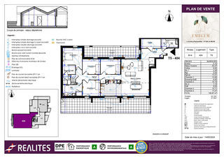  Appartement � vendre 5 pi�ces 1 m�