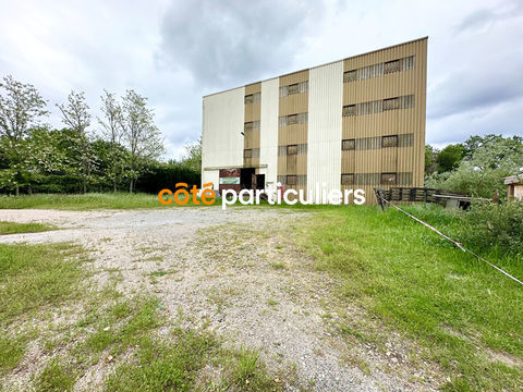 Hangar 400m² - Saint Paul en born 160000 40200 Saint paul en born