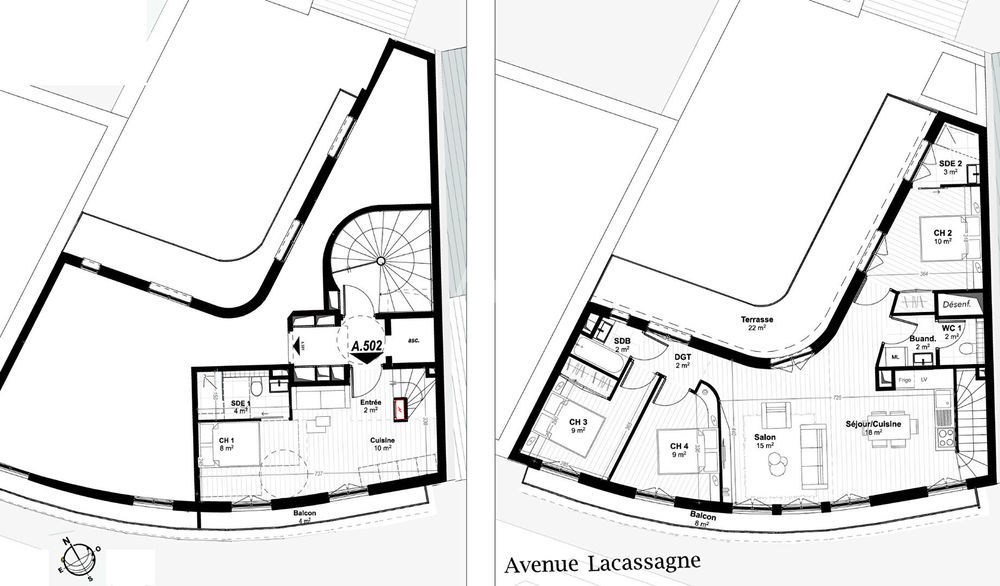 � vendre  Appartement Lyon 3